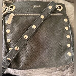 Vintage Medium Metallic Gunmetal Tony